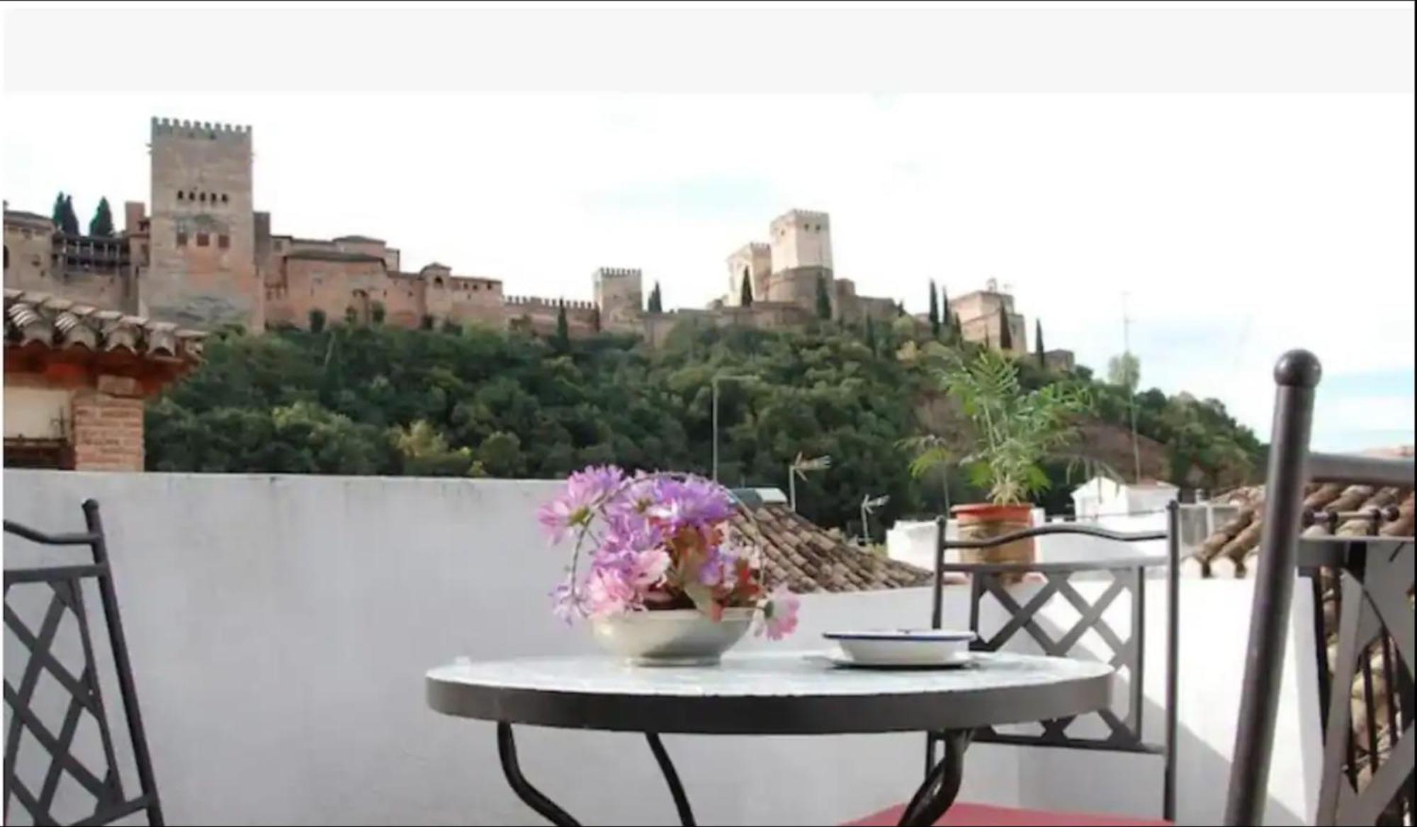 Апартаменты Atico Con Terracita Y Vistas Alhambra, Centro Гранада Экстерьер фото